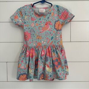 Mila & Rose 18-24 Month Bubble Dress Unicorn Floral Boutique Spring